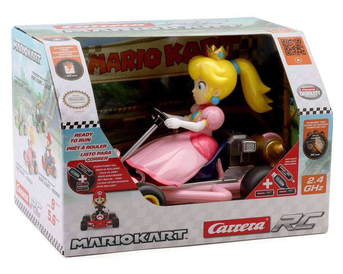 Nintendo Mario Kart 1/18 Scale RC Car RTR, Peach
