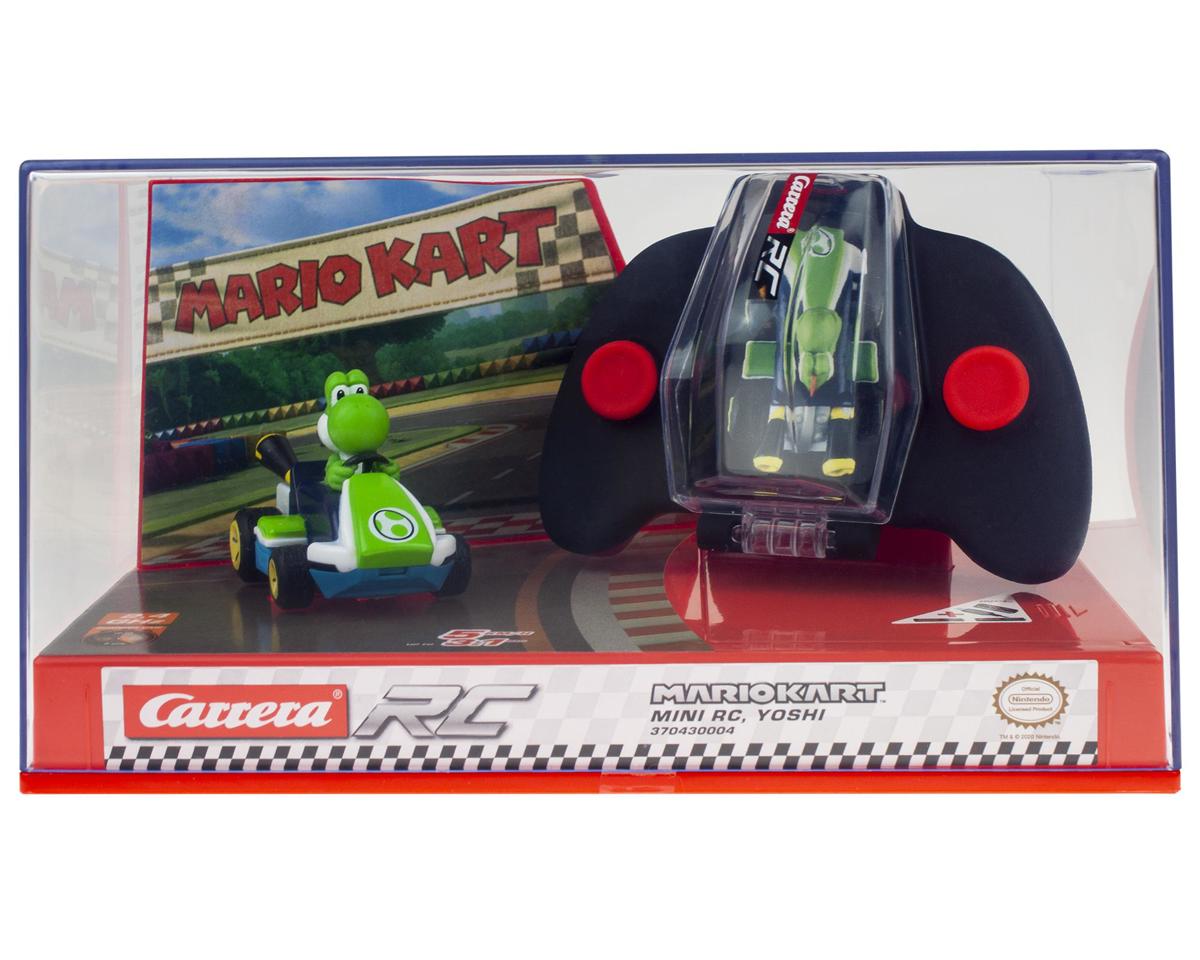CCN430004 430004 Nintendo Mario Kart 1/50 Scale Mini RC Car RTR, Yoshi