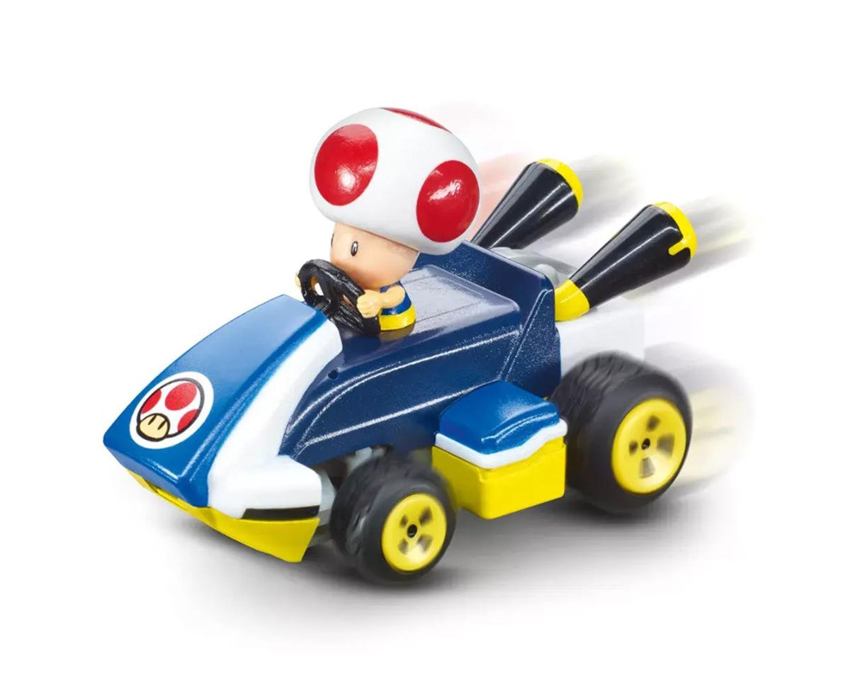 Nintendo Mario Kart 1/50 Scale Mini RC Car RTR, Toad