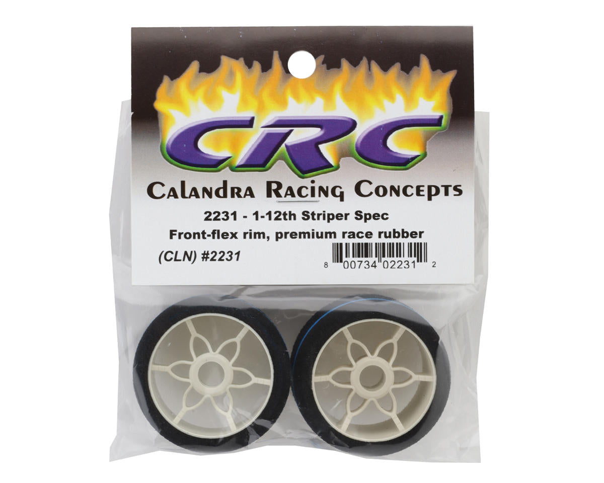 Blue Stripe 1/12 Spec Lightweight Front Tires (2)