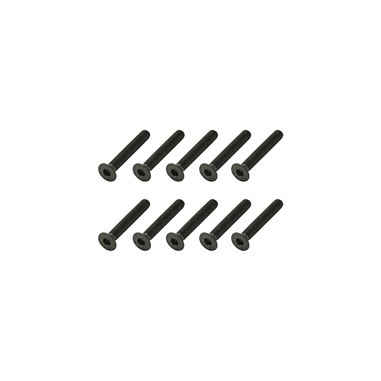 CRCCR352 CR352 Steel Countersunk Hex Screws, M3x20