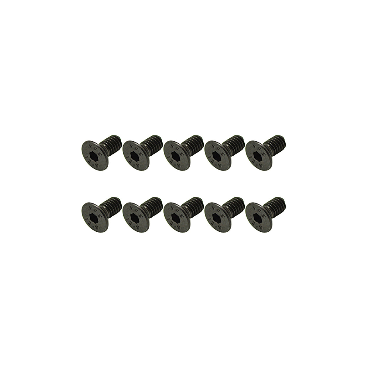 CRCCR354 CR354 Steel Countersunk Hex Screws, M4x8