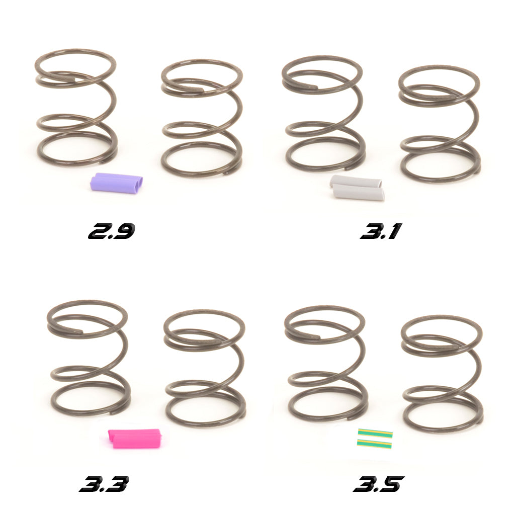 CRCCR854 CR854 Hi Response TC Spring Set, Hard (2.9, 3.1, 3.3, 3.5)