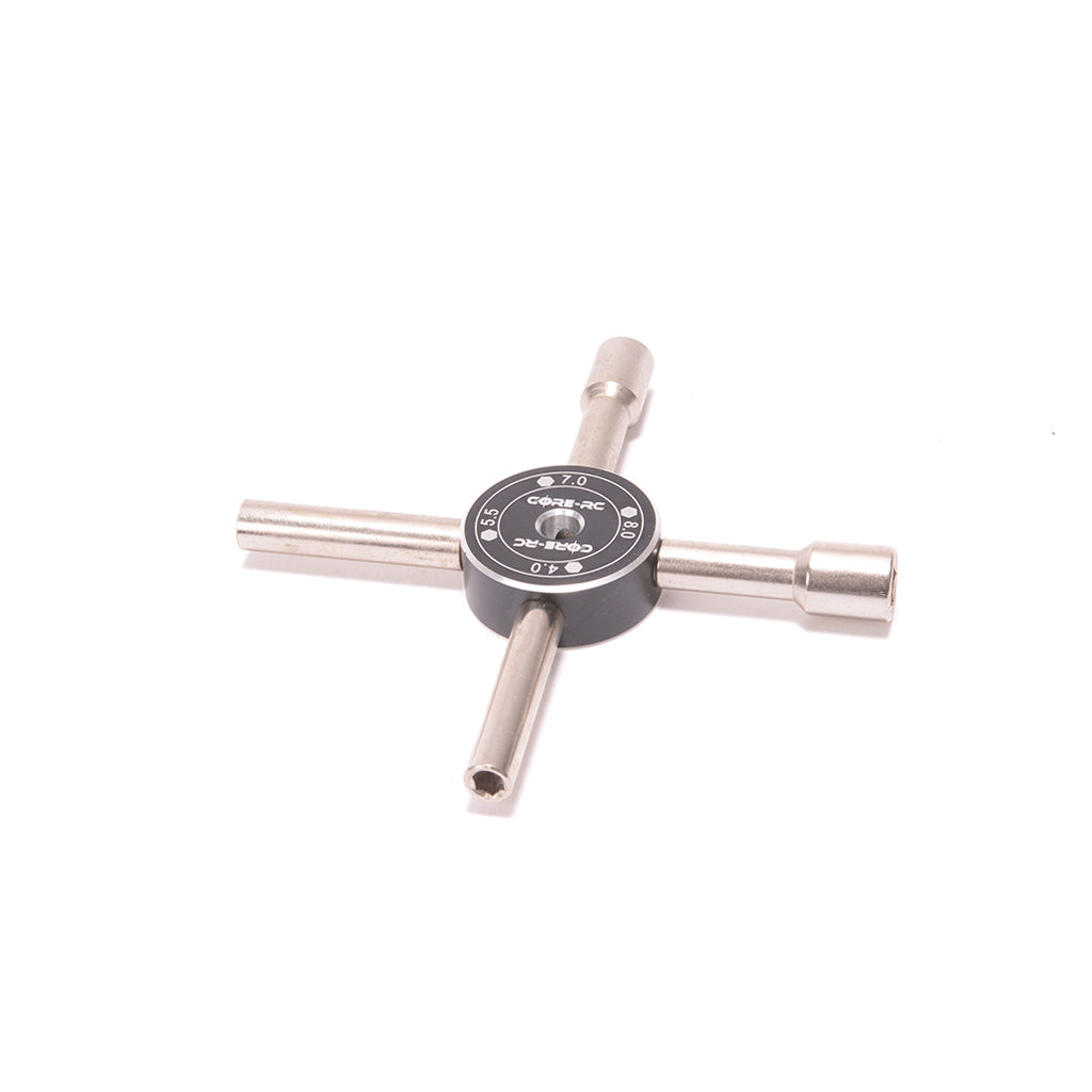CRCCR884 CR884 Large 4-Way Wrench, 4.0mm/5.5mm/7.0mm/8.0mm