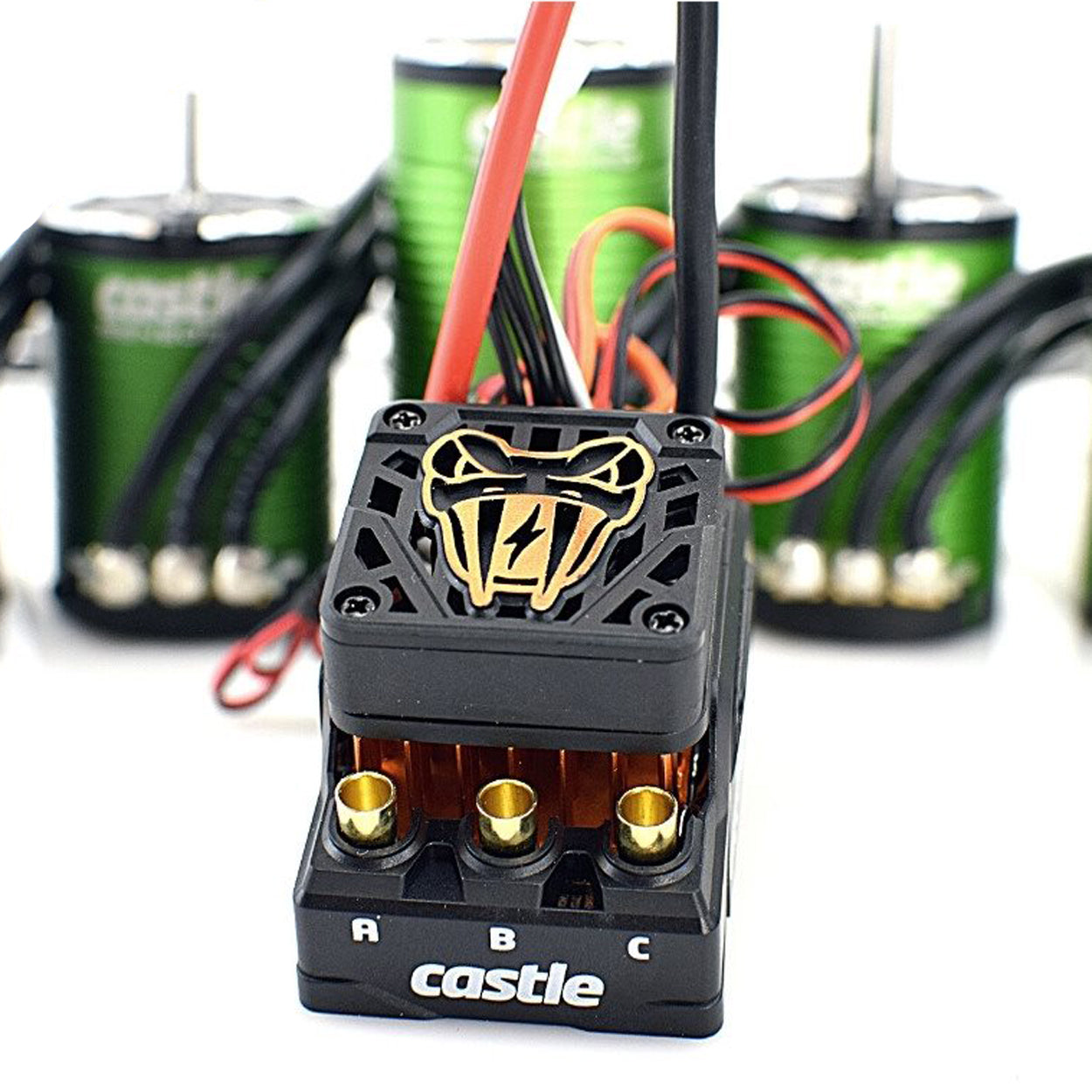 CSE010-0166-04 010-0166-04 Copperhead 10 Sensored ESC & 7700Kv Motor Combo