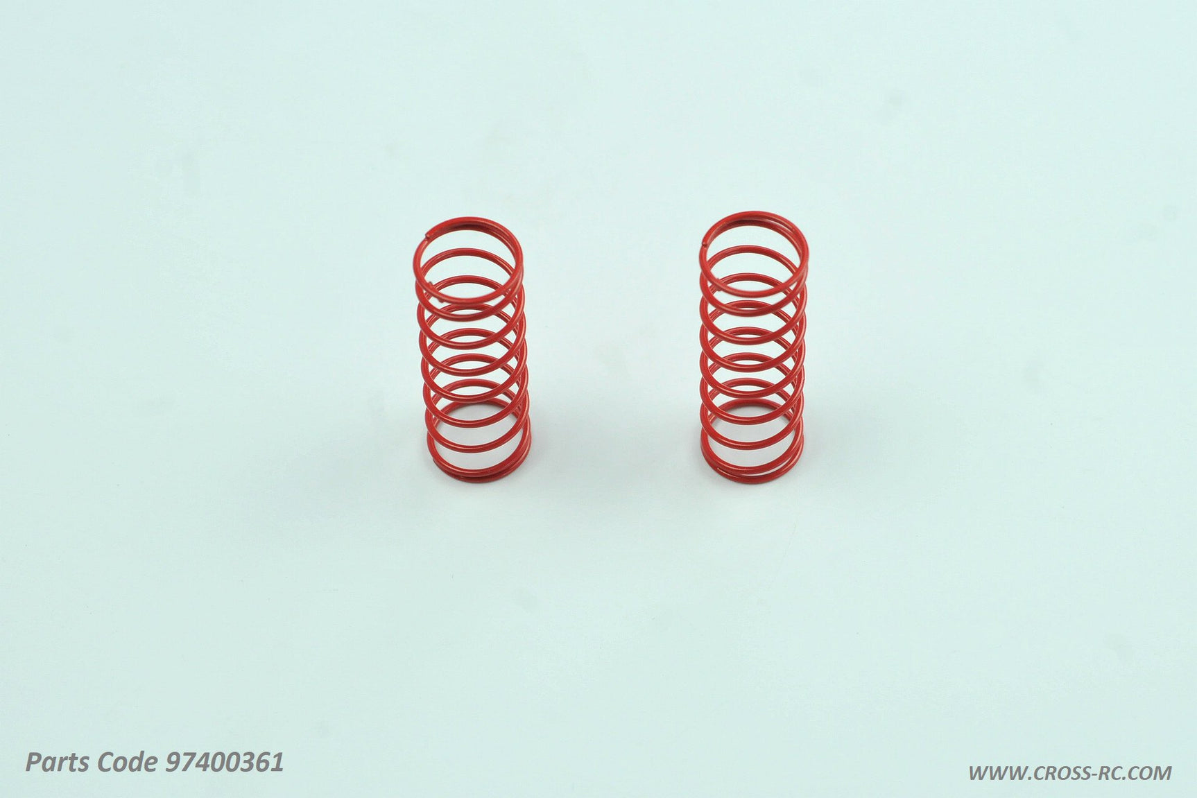 CZR97400361 97400361 42mm Shock Springs, Red, SG4 & SR4