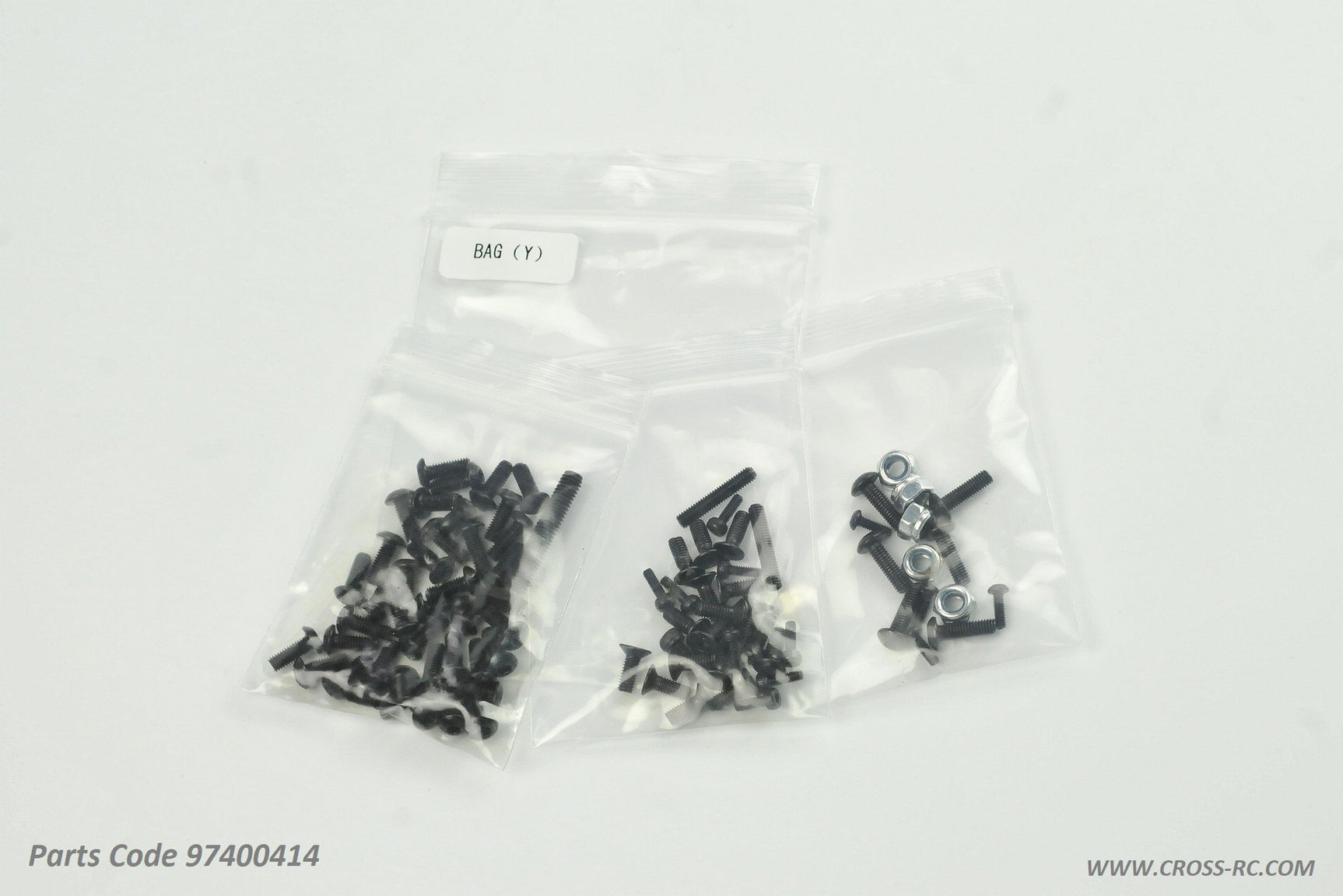 CZR97400414 97400414 Y Screw Bag, Lock Nuts, SG4