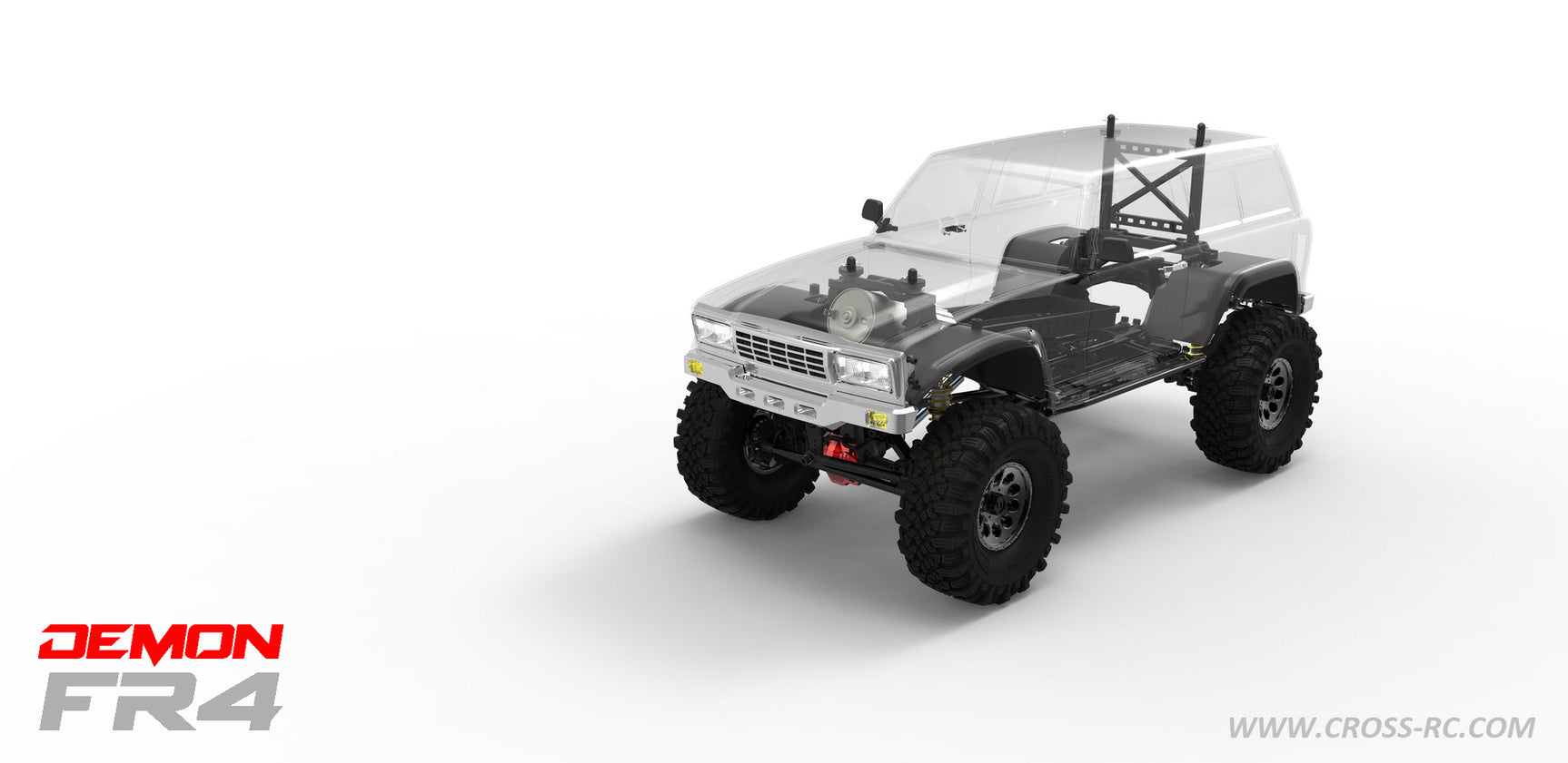CZRFR4C CZRFR4C FR-4C Demon 1/10 4X4 Crawler Kit
