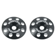 Flite Wing Aluminum Buttons V2, Black