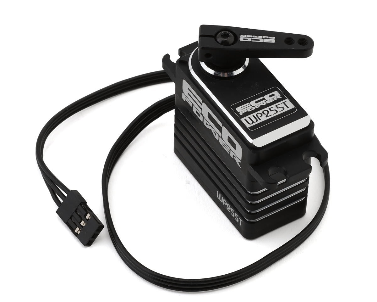 ECP-255T ECP-255T WP255T Waterproof High Torque Brushless Metal Gear HV Servo, 0.12s / 681oz-in @ 7.4V
