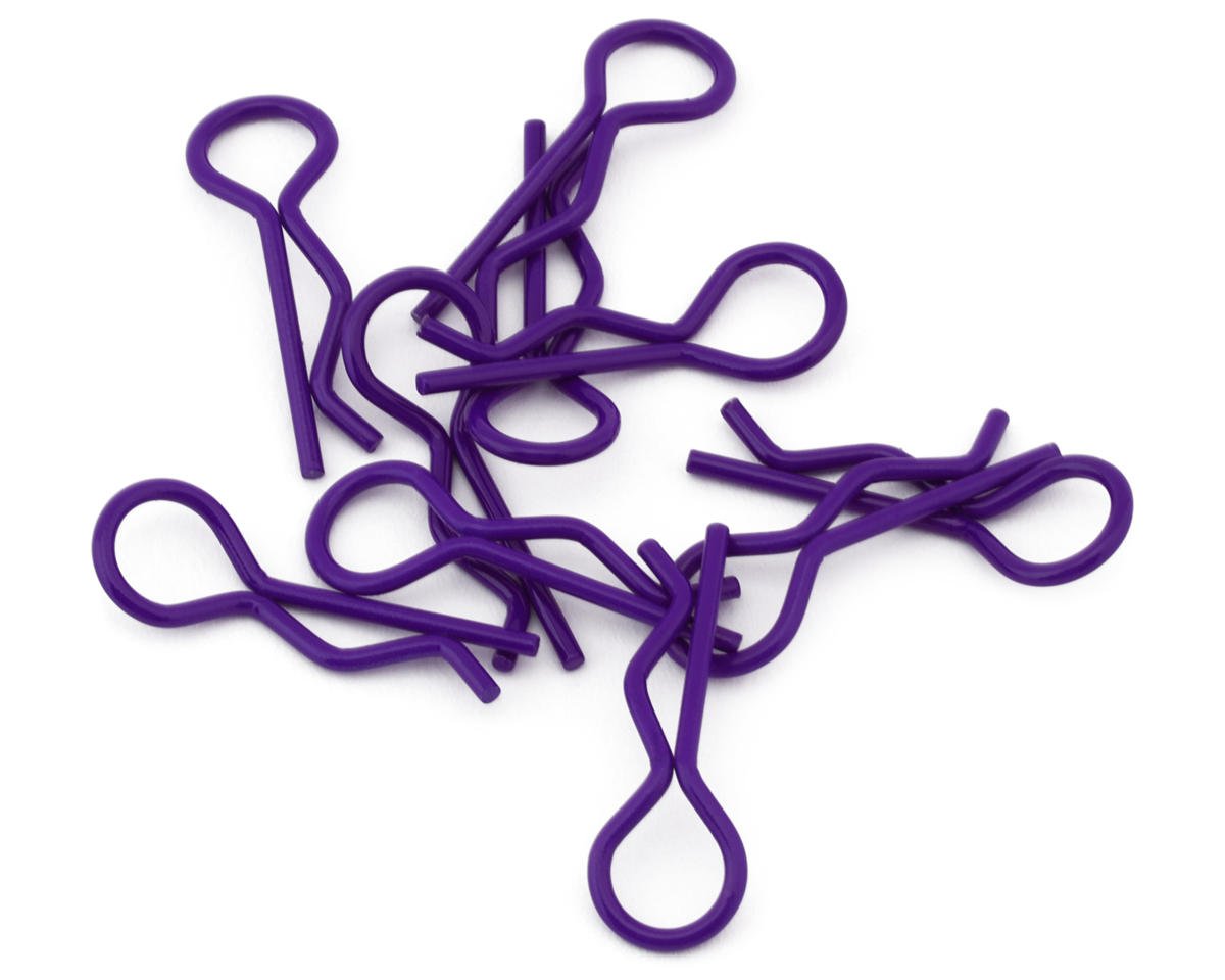 ECP-3069 ECP-3069 Body Clips, 1/10 Scale (10), Purple