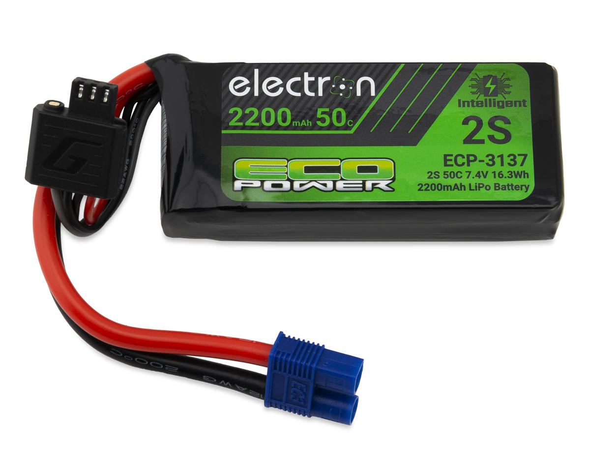 ECP-3137 ECP-3137 Electron 2S 7.4V Intelligent LiPo Battery, 50C 2200mAh