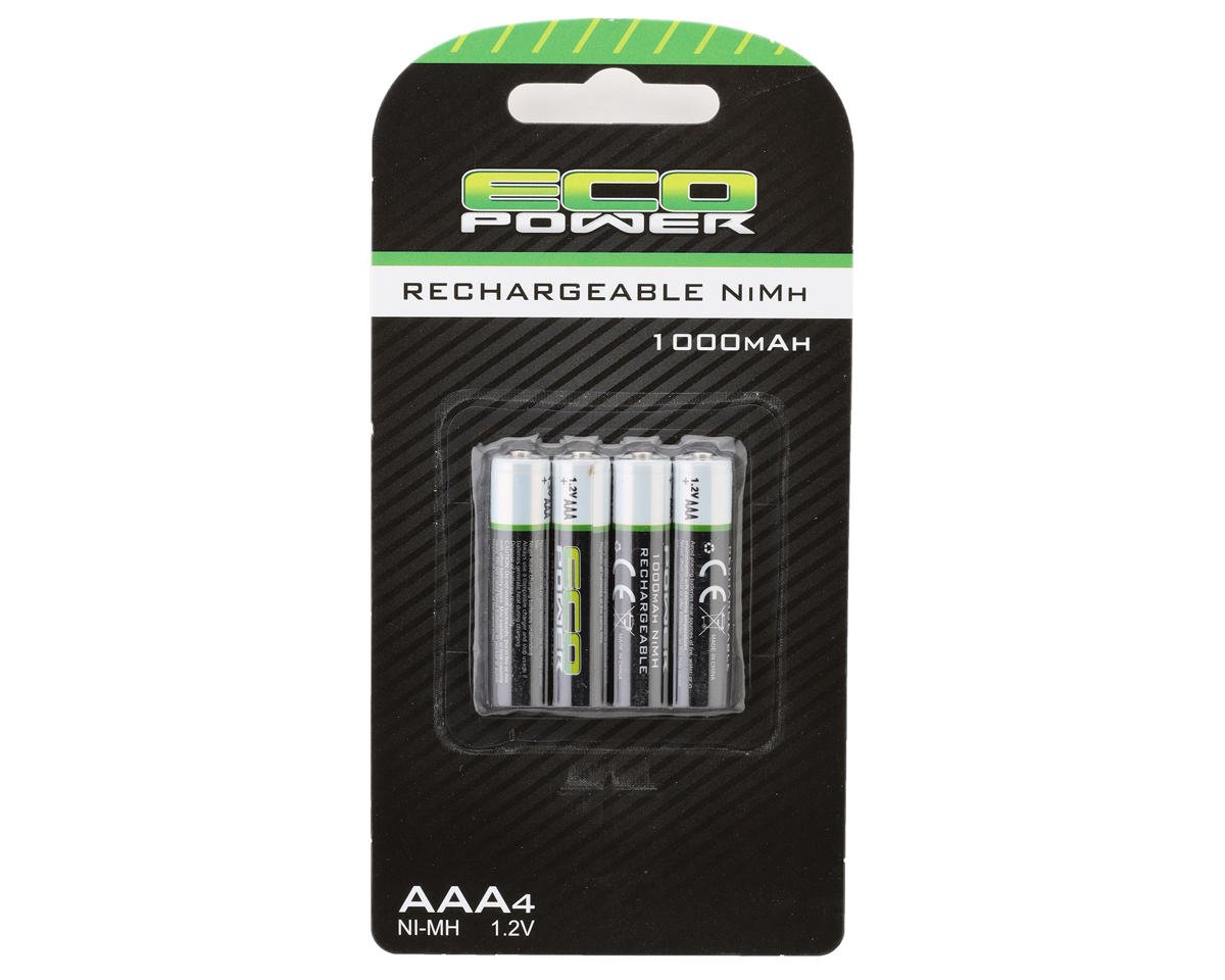 ECP-5063 ECP-5063 High Power Rechargeable NiMH AAA Batteries 1.2V 1000mAh (4)