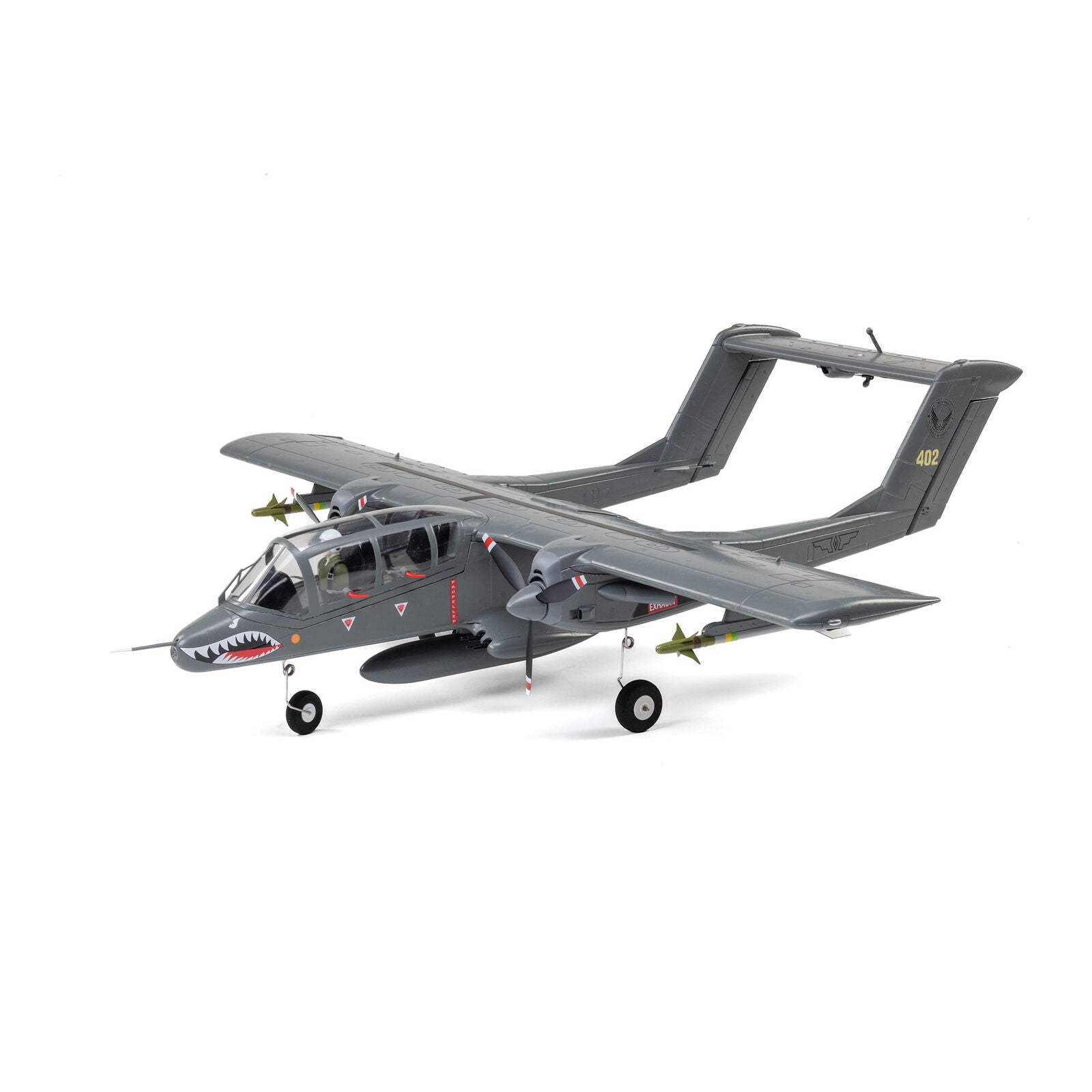 EFLU35050 U35050 Micro OV-10 Bronco 645mm BNF Basic Airplane w/ AS3X & SAFE Select