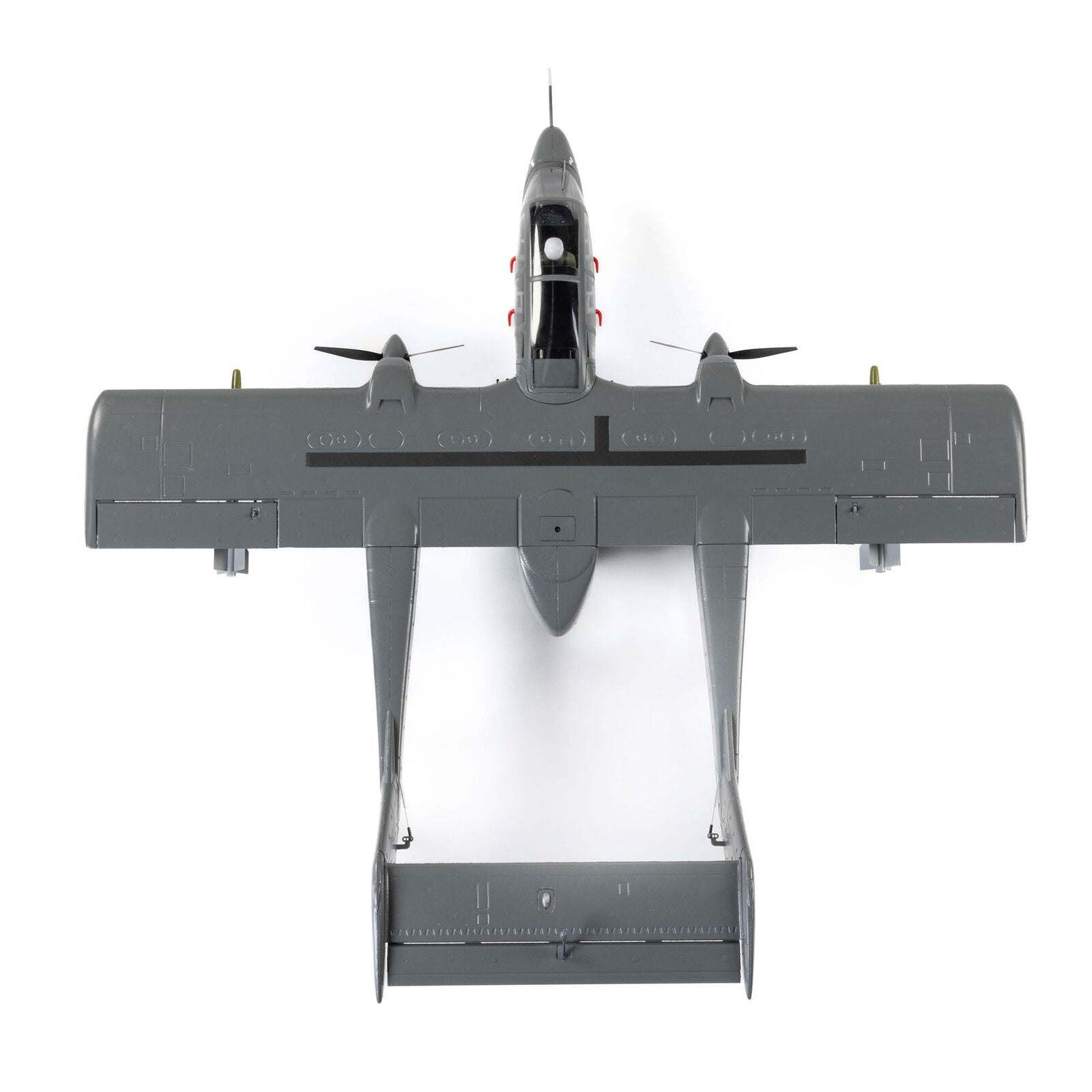 Micro OV-10 Bronco 645mm BNF Basic Airplane w/ AS3X & SAFE Select
