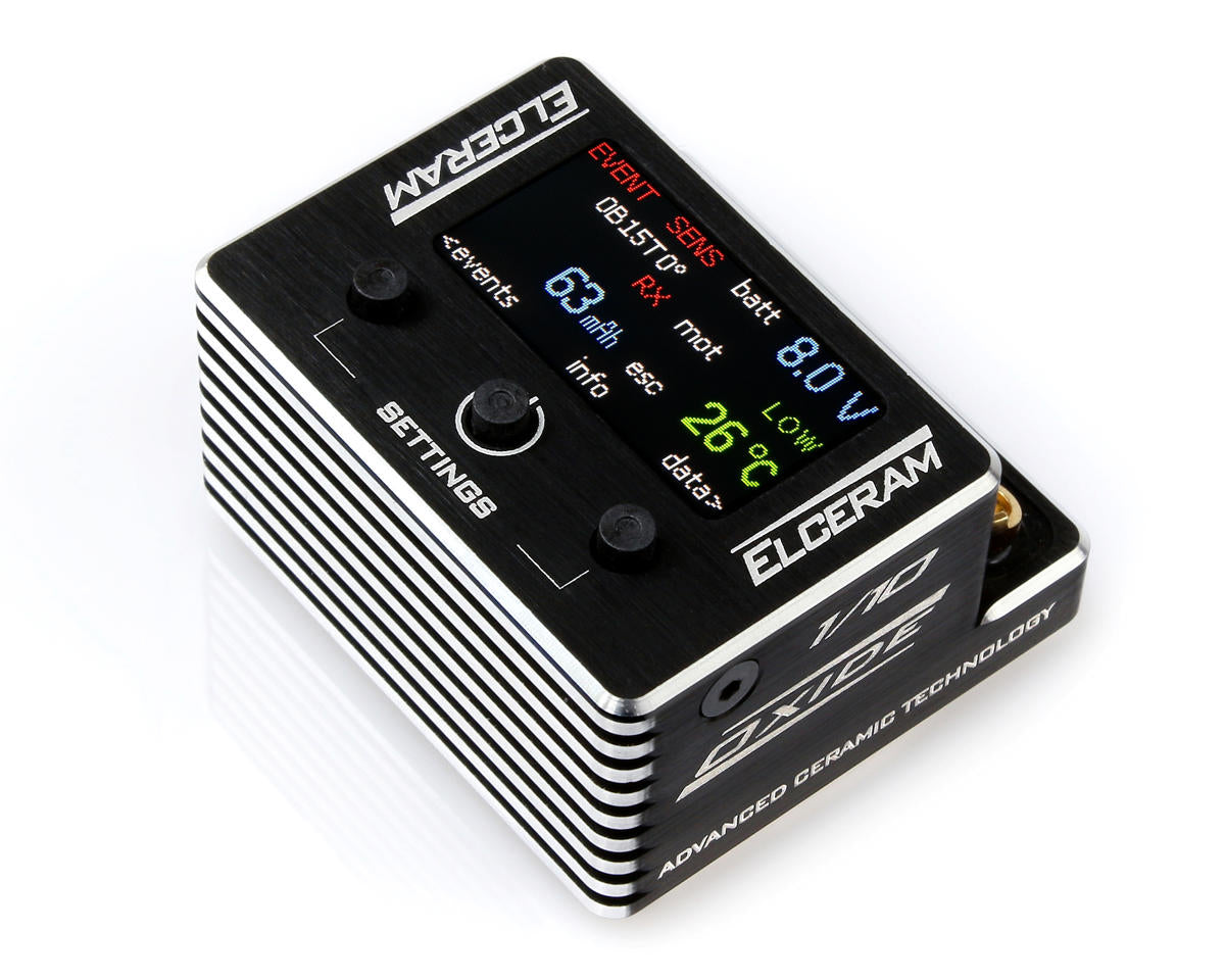 ELC021 ELC021 G2 Oxide 1/10 Brushless ESC w/ Color LCD Display