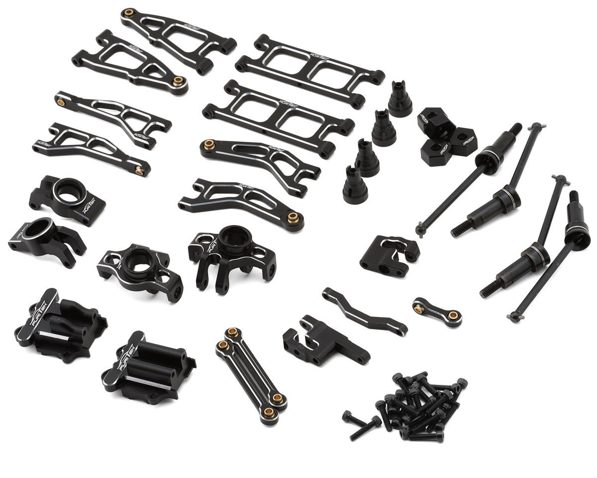 FUR-2624 FUR-2624 Arrma Granite/Typhon Grom Ultimate Aluminum Upgrade Combo, Black