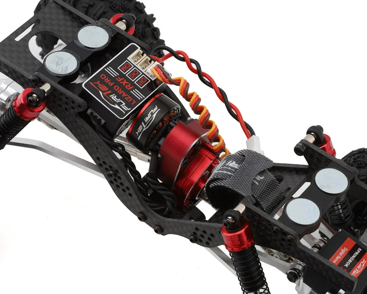 Cayman Pro V2 Brushless 1/18 4X4 Crawler RTR, Black