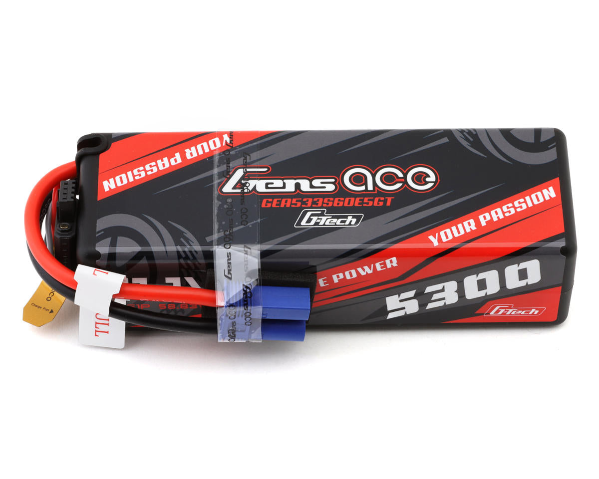 GEA533S60E5GT 533S60E5GT 3S G-Tech Smart LiPo Battery, 60C 5300mAh, EC5