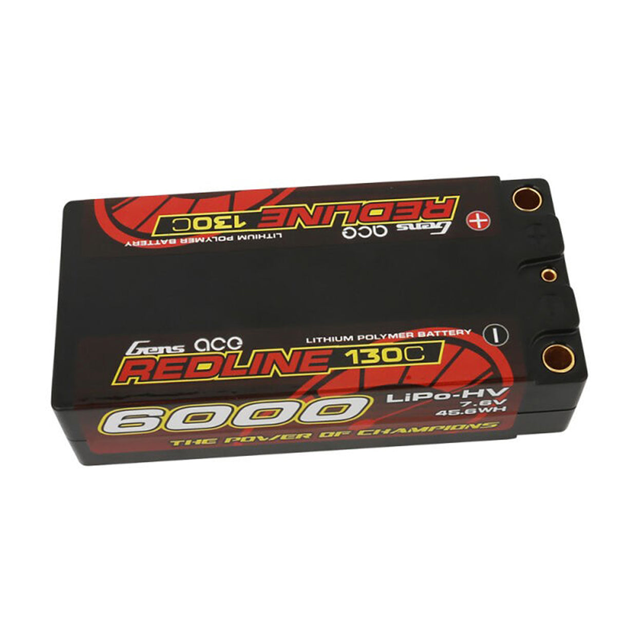 GEA60002S13D5 GEA60002S13D5 Redline 2S 7.6V Lipo Battery, 130C, 6000mAh, Shorty