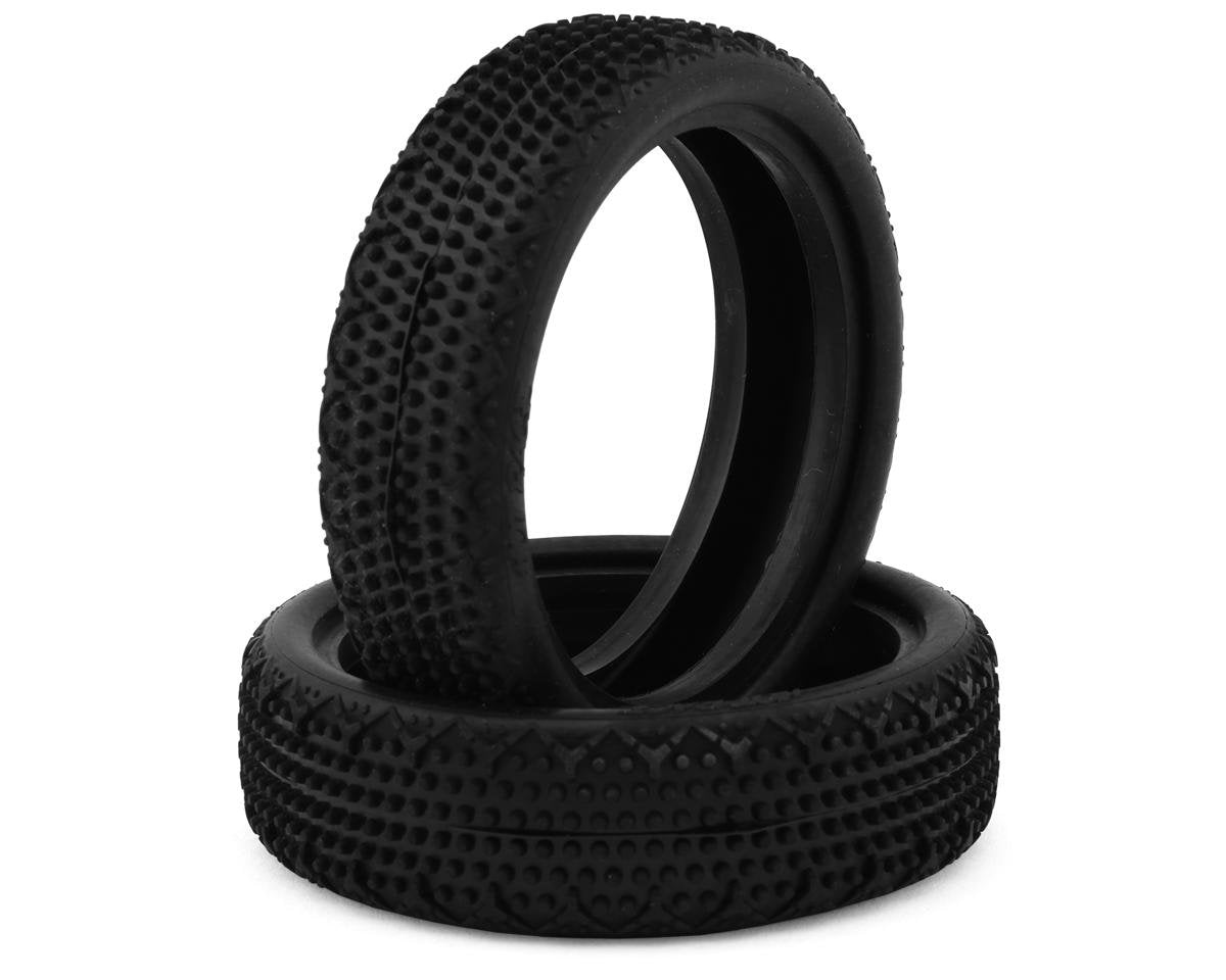 HOTHR-003-0311 HR-003-0311 Mini-Pin Slim LP 2WD Buggy Front Carpet Tire (2), Soft