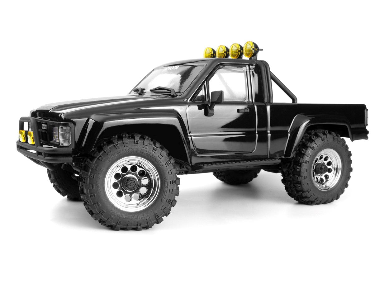 HPI160800 160800 Venture18 1985 Toyota Hilux 1/18 Crawler RTR, Black
