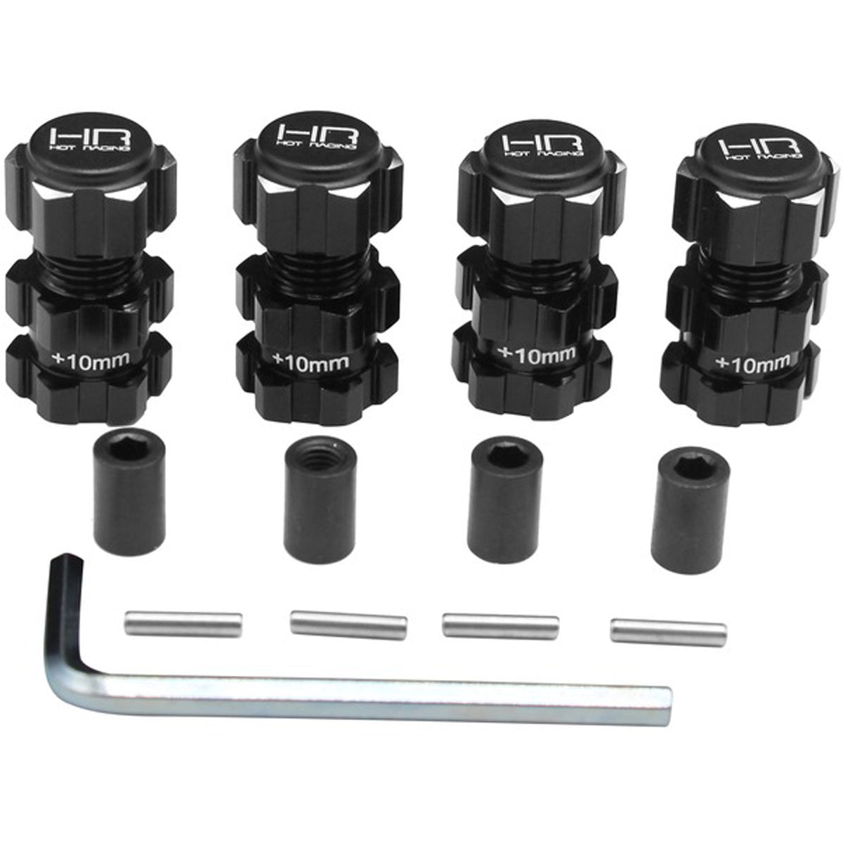 HRAMXX10W01 MXX10W01 Aluminum Splined Hubs, +10 17mm, Maxx