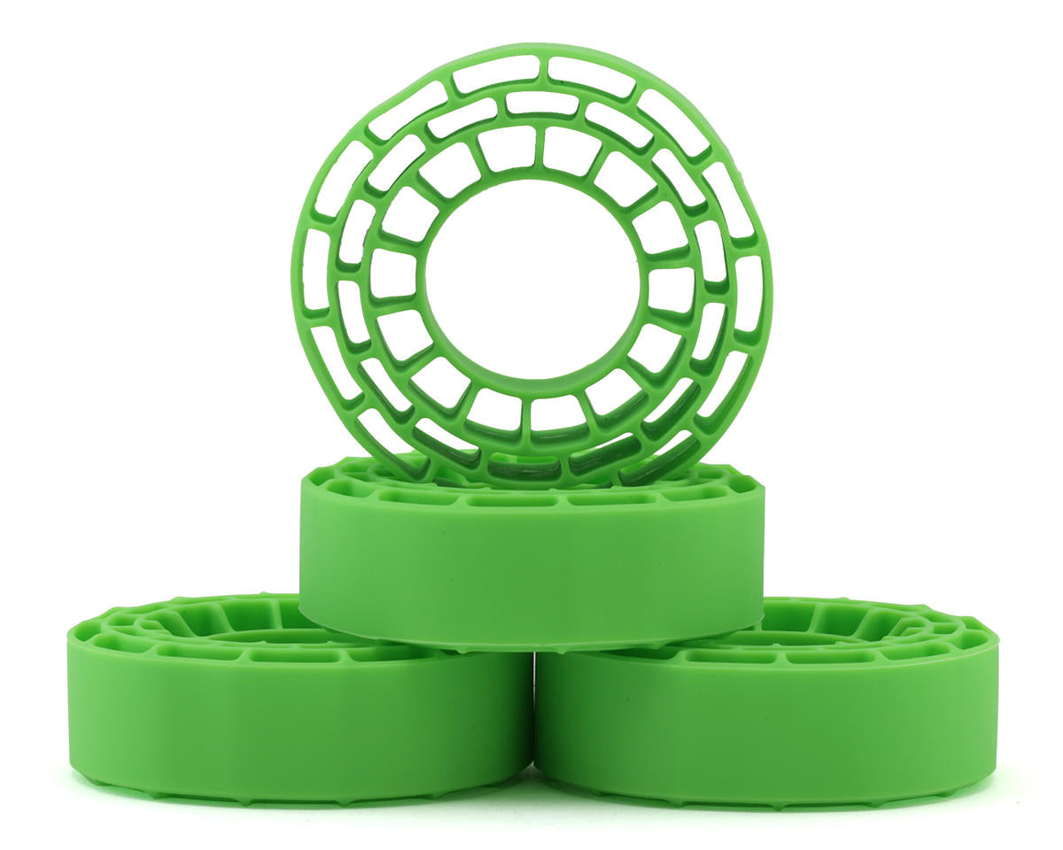 INJDGT-1064GN DGT-1064GN Silicone Tire Inserts, 1.0in 62-64mm, Soft/Green (4)