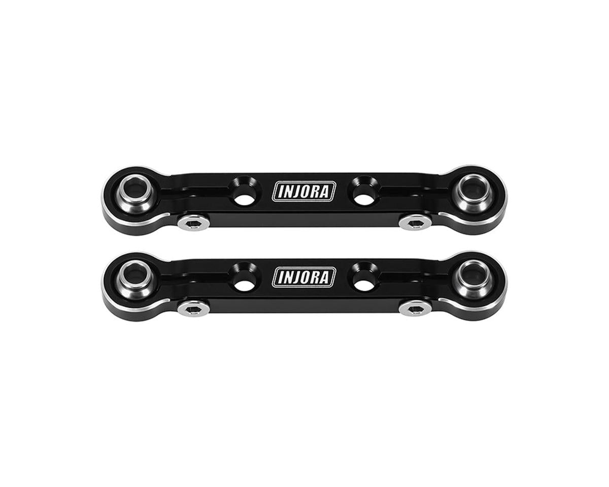 Losi NASCAR Aluminum Steering Links, Black (2)