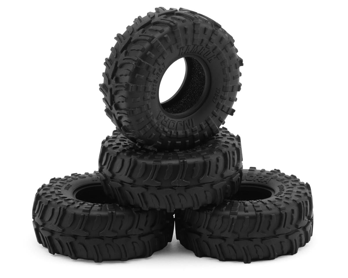 INJT7027 T7027 HAMROK Tires, 0.7in 39x15mm (4)