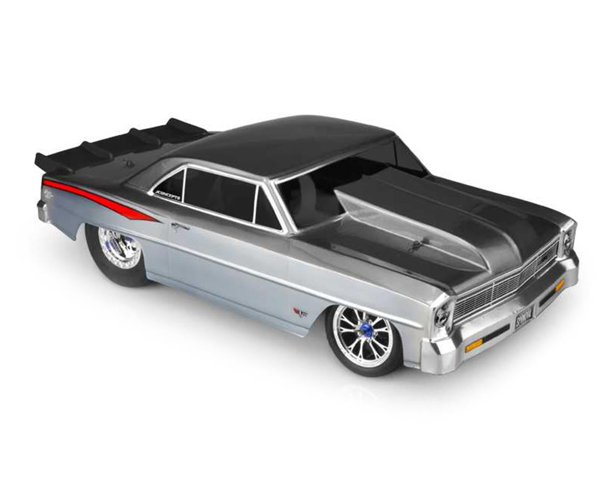 JCO0398 0398 1966 Chevy II Nova V2 Street Eliminator Clear Body