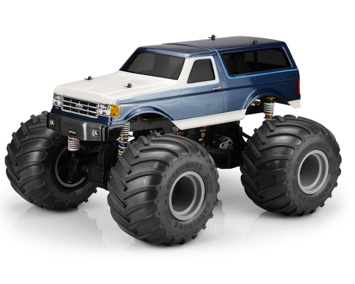 JCO0466 0466 1989 Ford Bronco 10.5" Monster Truck Clear Body