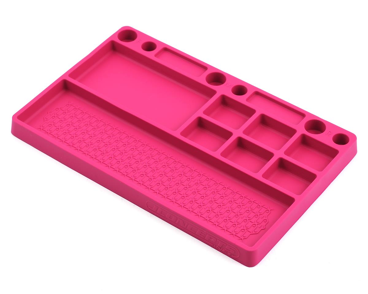JCO2550-4 2550-4 Rubber Parts Tray, Pink