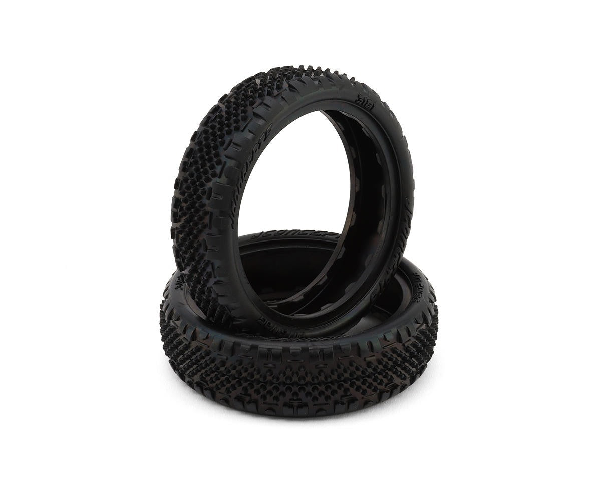 JCO3181-011 3181-011 Pin Swag Slim 2.2" 2WD Front Buggy Carpet Tires, Purple Compound (2)