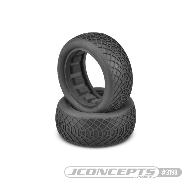 JCO3198-01 3198-01 Ellipse 1/10 4WD Buggy Front Tire, Blue/Soft (2)