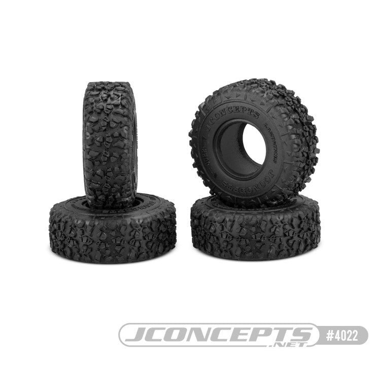 JCO4022-02 4022-02 Landmines 1.0in Axial SCX24 Crawler Tires (4)