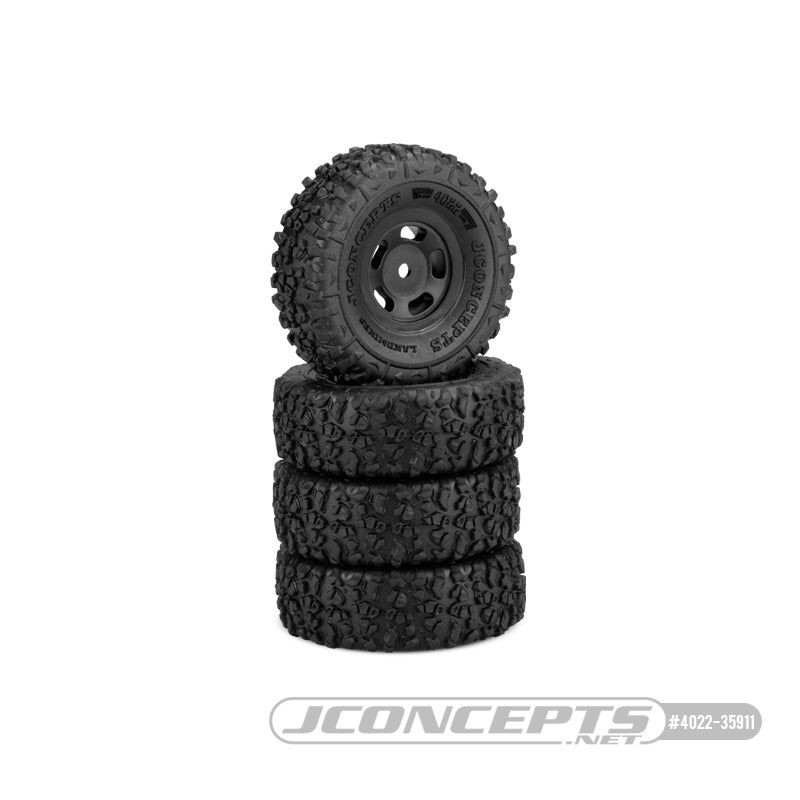 JCO4022-32911 4022-32911 Landmines 1.0in Pre-Glued Tires, Glide 5 Wheels (4)