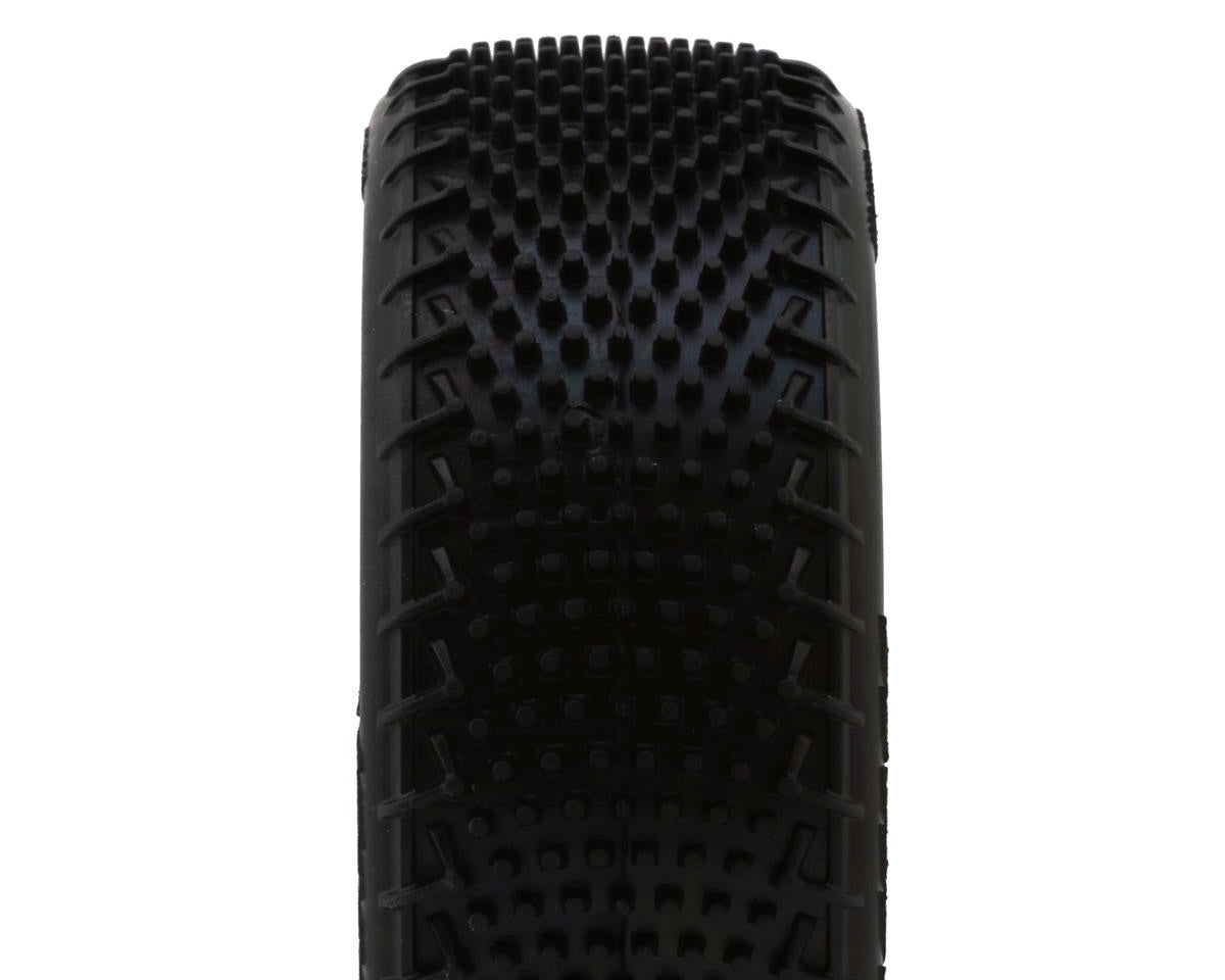 Fuzz Bite Wide 2.2" 2WD Front Buggy Carpet Tires, Purple Compound (2)