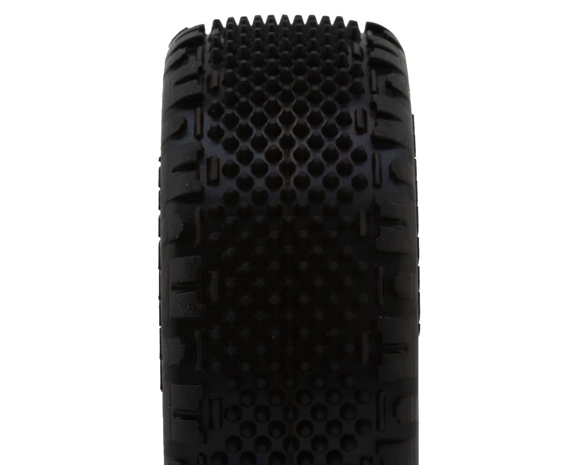 Pin Swag LP Wide 2.2" 2WD Front Buggy Carpet Tires, Purple Compound (2)