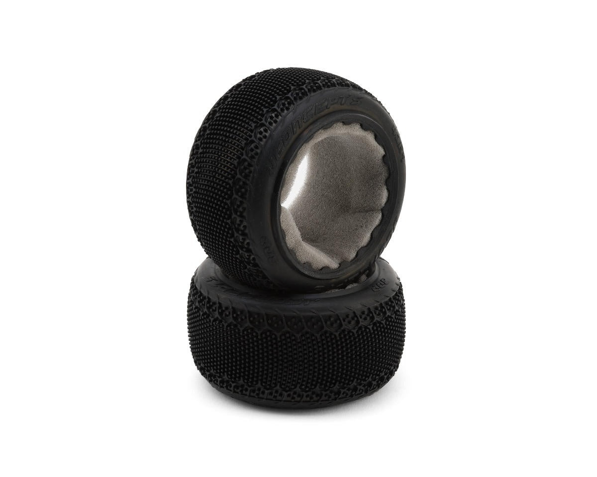 JCO4169-011 4169-011 3DP 2.2" Rear Buggy Carpet Tires, Purple Compound (2)