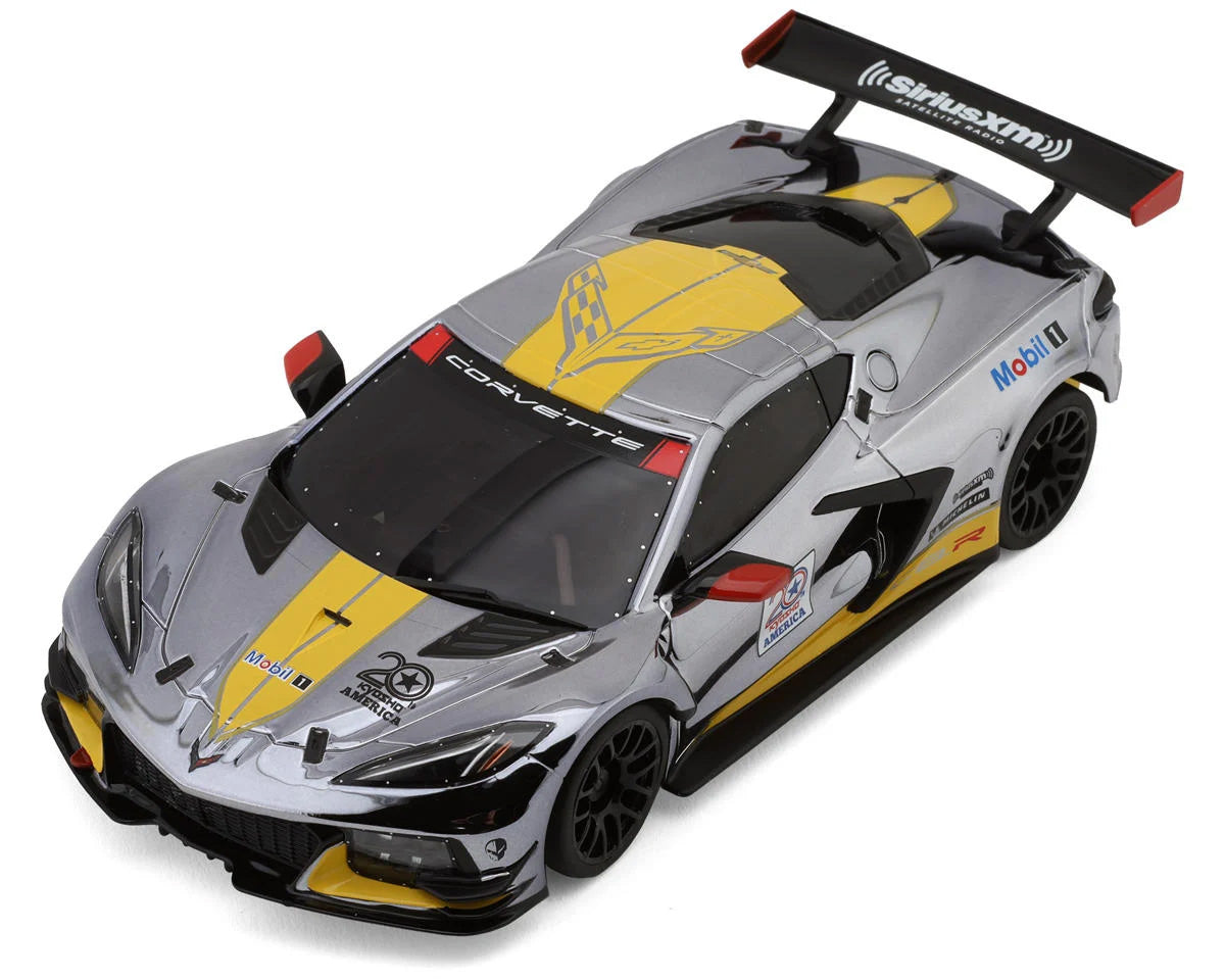 KYO32356CRY 32356CRY MR-04 Chevy Corvette C8.R Readyset, Chrome/Yellow