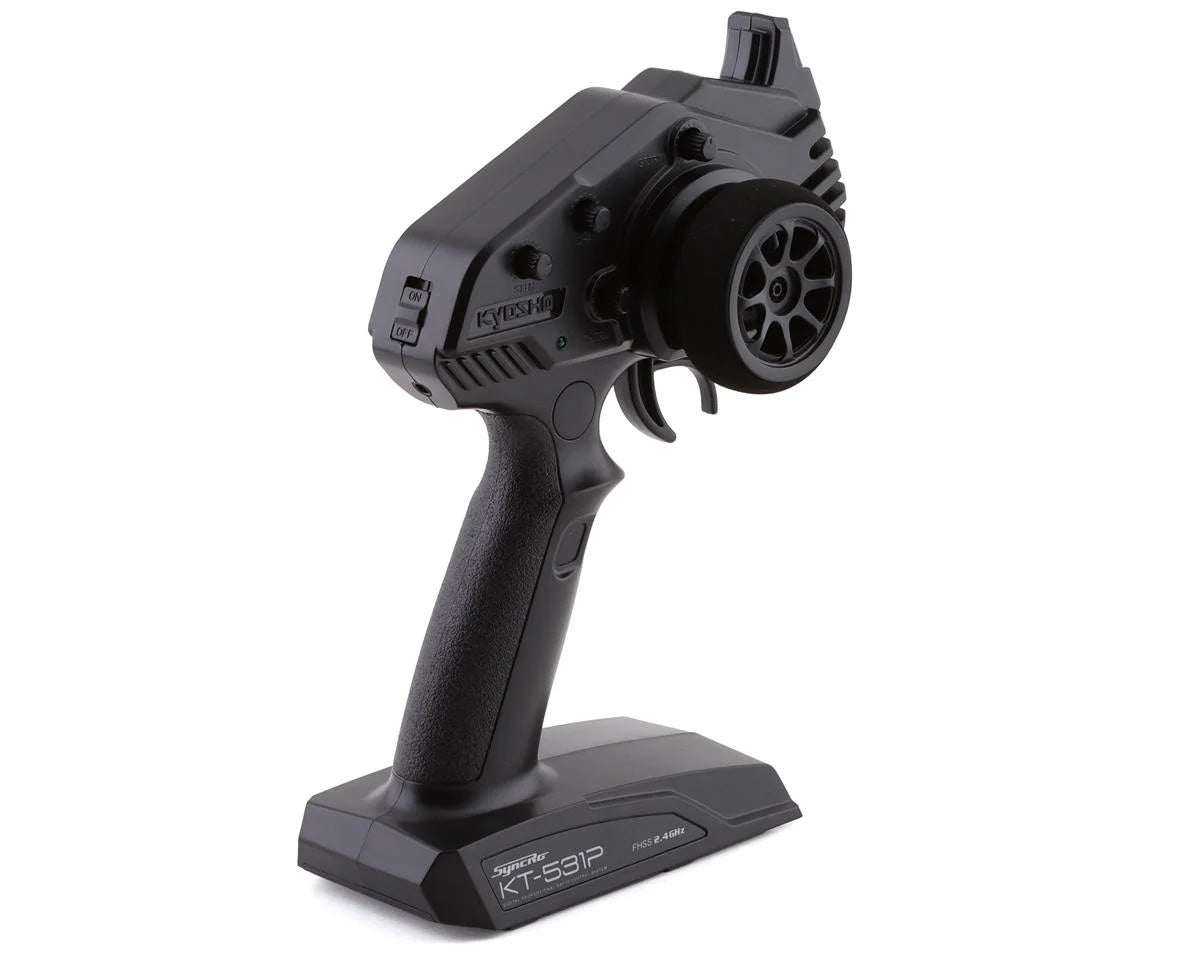 MR-04 Chevy Corvette C8.R Readyset, Chrome/Yellow