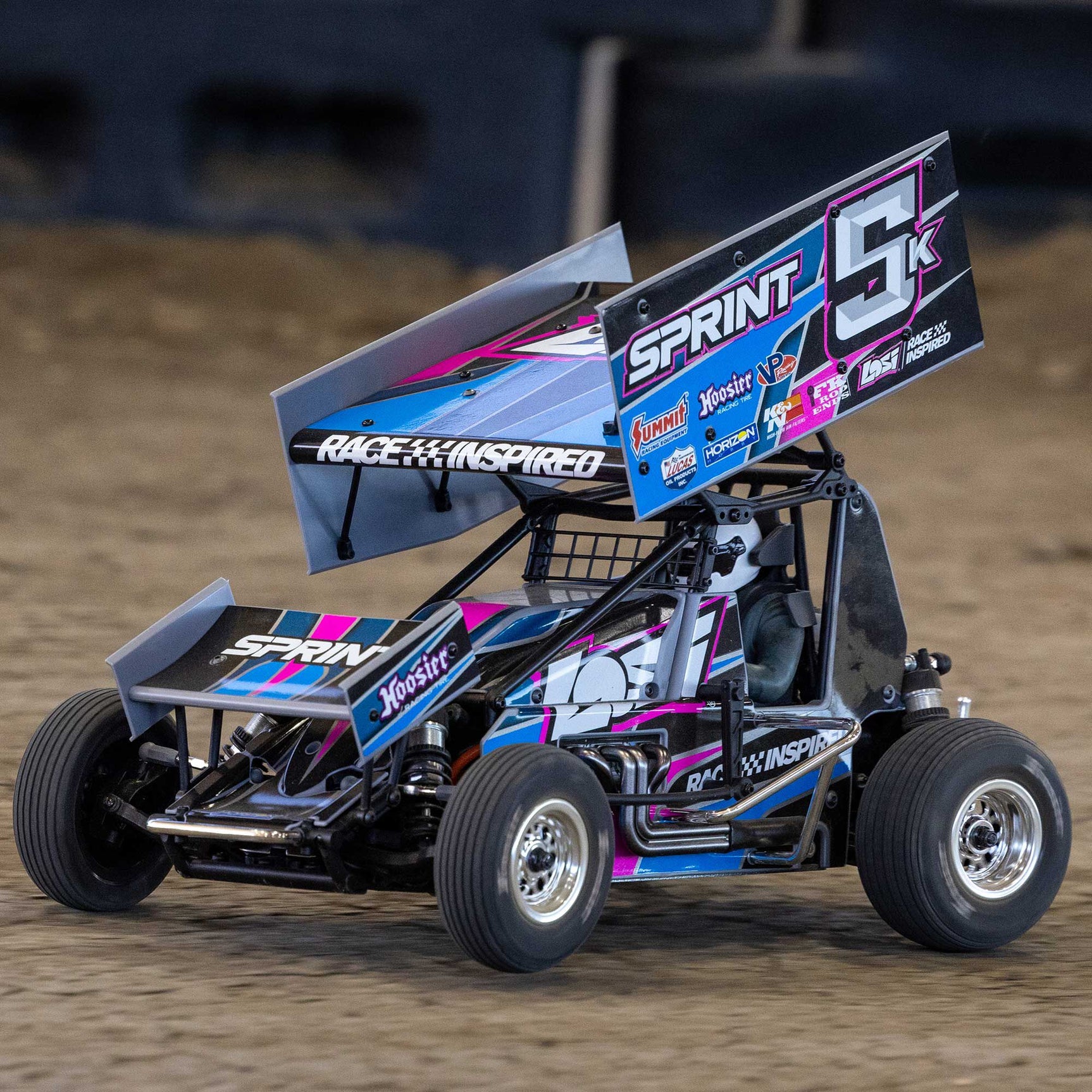 22S 1/10 Sprint Car RTR, Blue