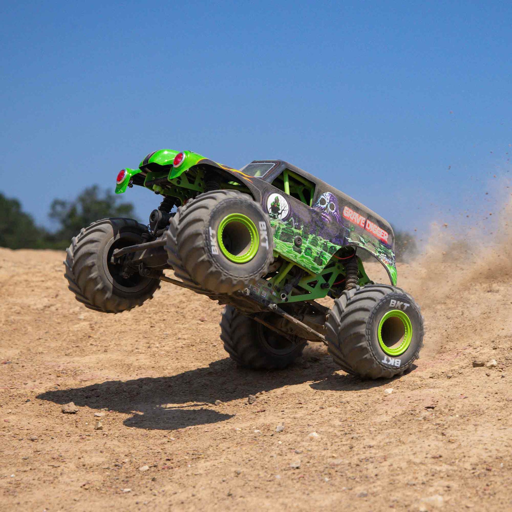 Mini LMT 1/18 4WD Monster Truck RTR, Grave Digger