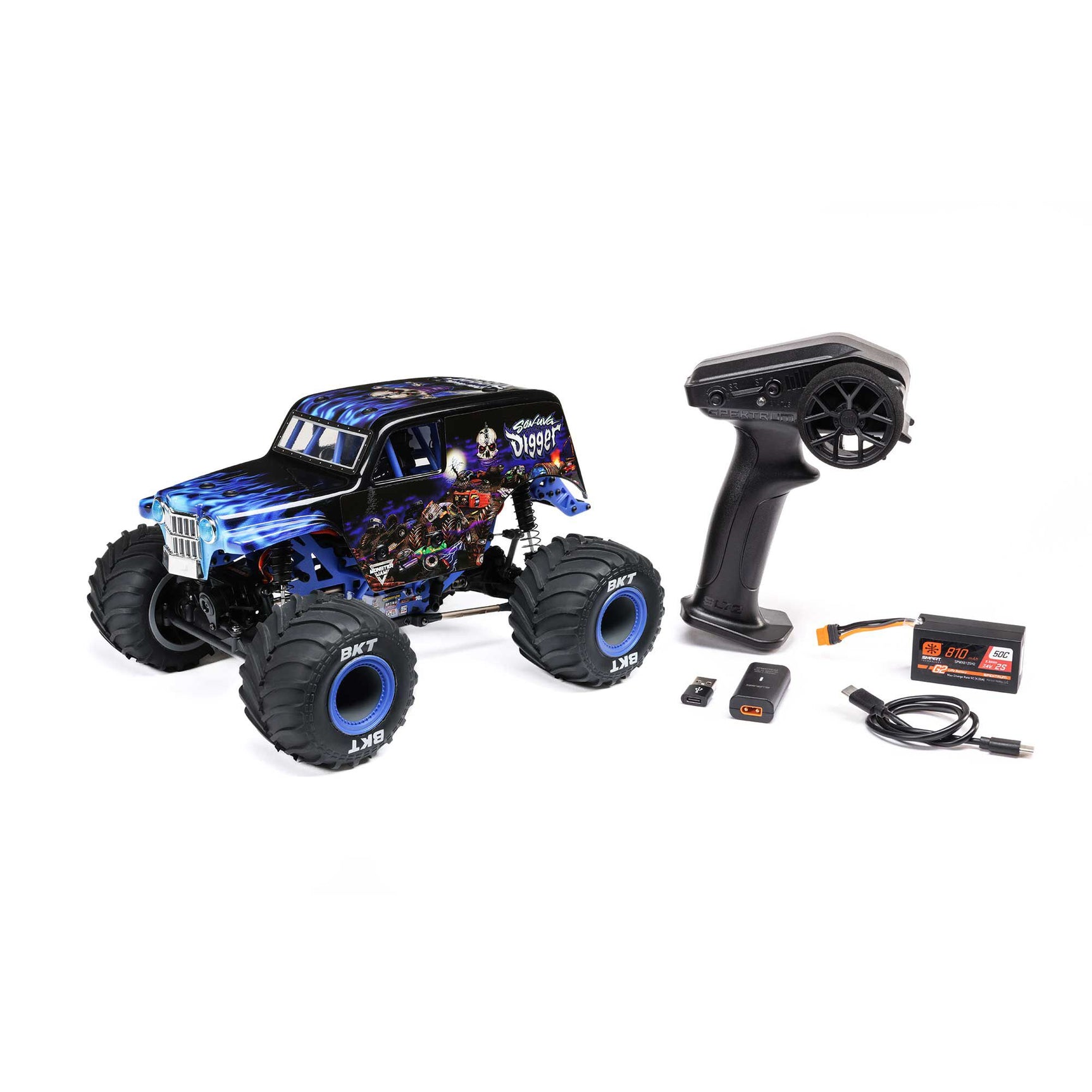 Mini LMT 1/18 4WD Monster Truck RTR, Son-uva Digger