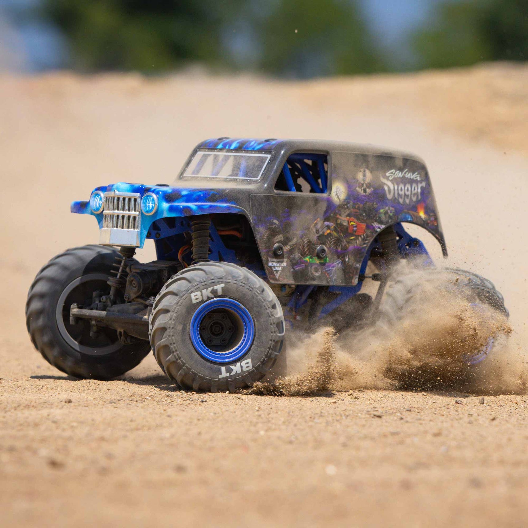 Mini LMT 1/18 4WD Monster Truck RTR, Son-uva Digger