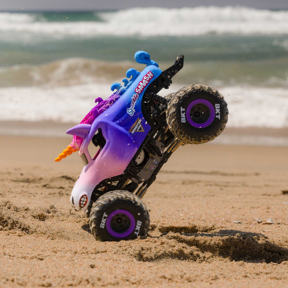 Mini LMT Sparkle Smash 4X4 Brushed 1/18 Monster Truck RTR Combo