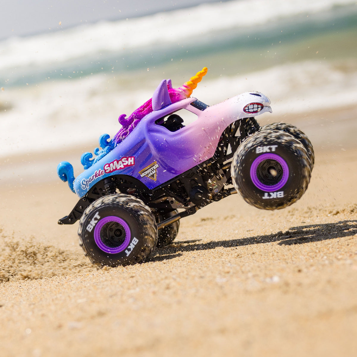 Mini LMT Sparkle Smash 4X4 Brushed 1/18 Monster Truck RTR Combo