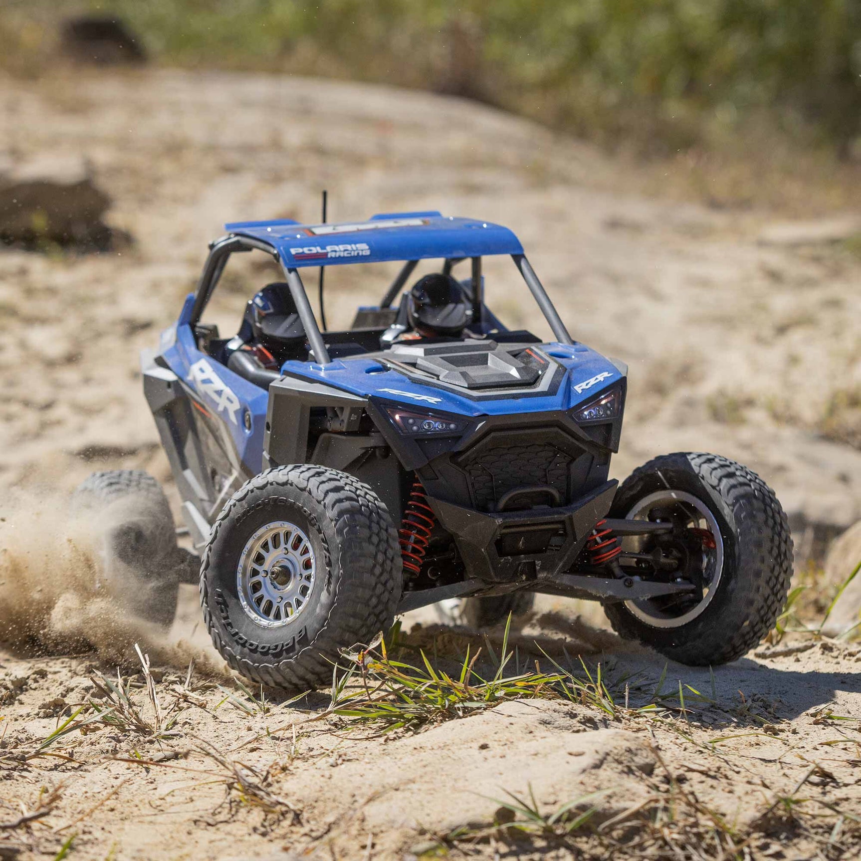 Polaris RZR Rey 1/10 4WD Brushless RTR, Factory Team Blue