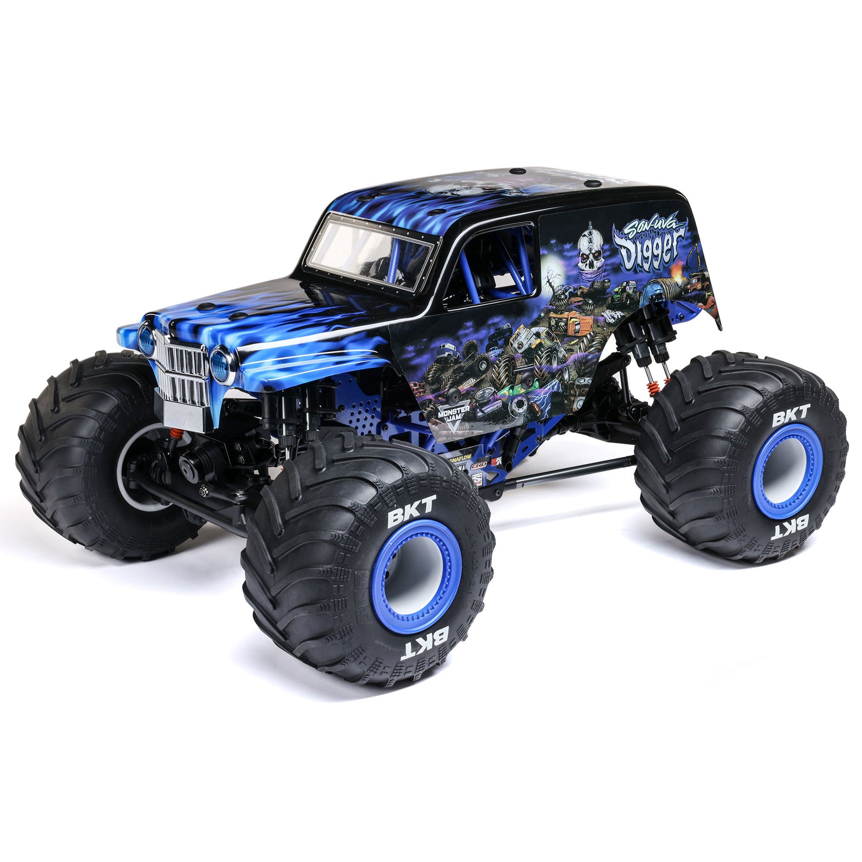 LOS04028T2 LOS04028T2 LMT 2.0 1/8 4X4 Solid Axle Monster Truck RTR, Son-Uva Digger